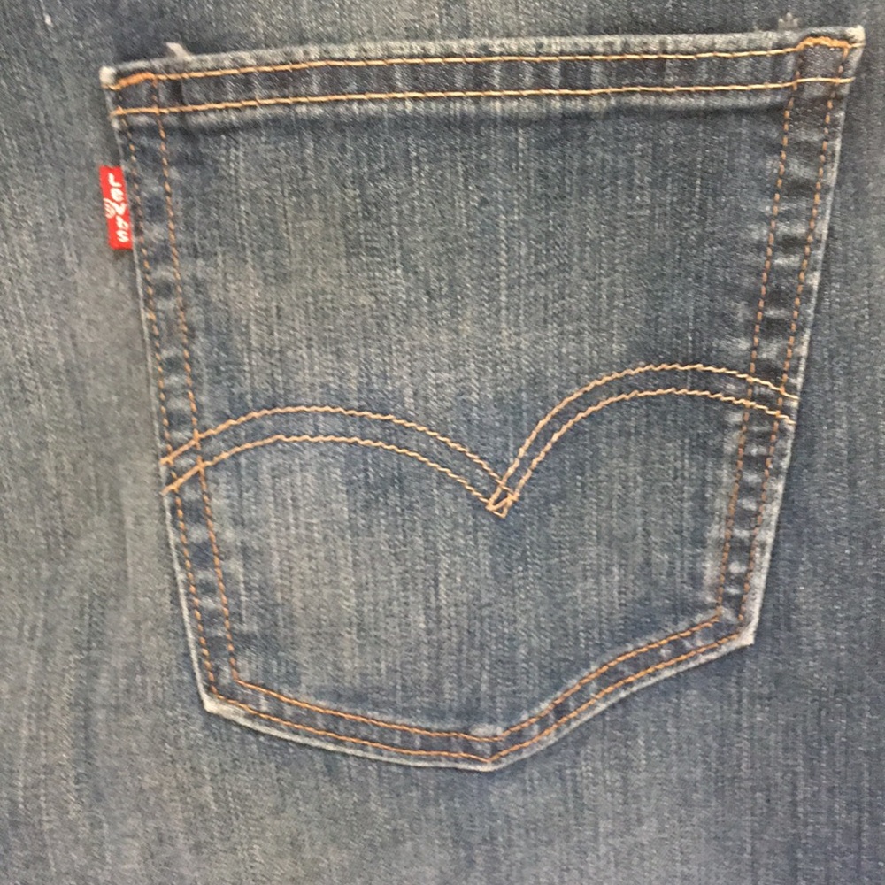 Levi’s 505 Classic Denim Jeans 36x34 - Picture 5 of 8